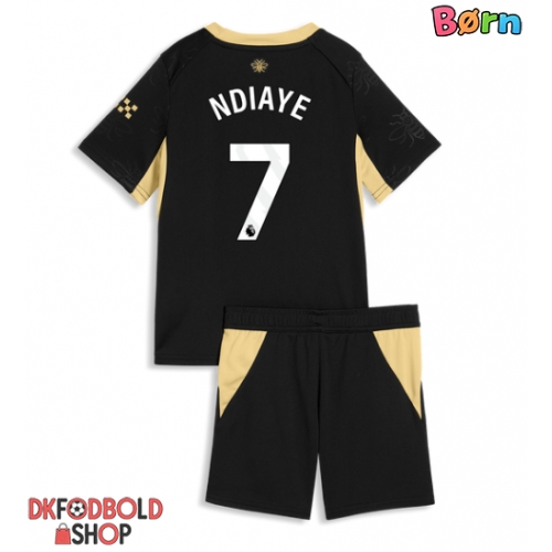 Manchester City Iliman Ndiaye #7 Udebanesæt Børn 2026-27 Kort ærmer (+ korte bukser)